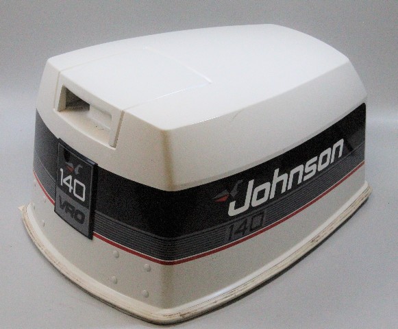 Late 80's ealry 90's Johnson Evinrude Top Cowl Hood Cover 140 HP NEW TAKE OFF