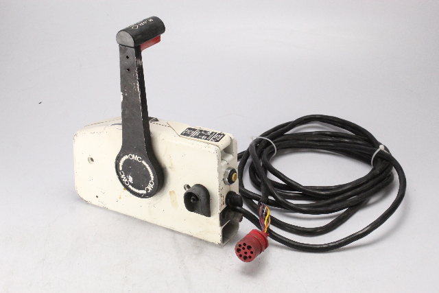 Johnson Evinrude OMC Side Mount Control Box W/ 17 ft Harness NO KEY!