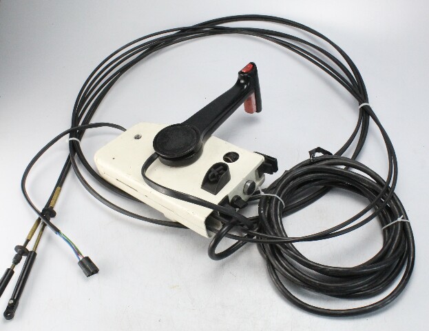 Johnson Evinrude OMC Side Mount Control Box With Cables & Harness