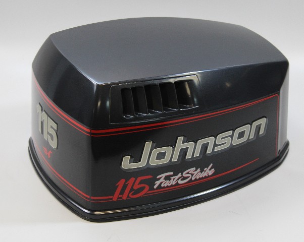436872 Johnson Evinrude 1995-96 Fast Strike Cover Hood Cowling 90 115 HP NEW TAKE OFF