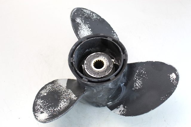 391201 Johnson Evinrude 1976 & UP Aluminum RH 14-1/2 x 19 Propeller 6 MO HUB WTY
