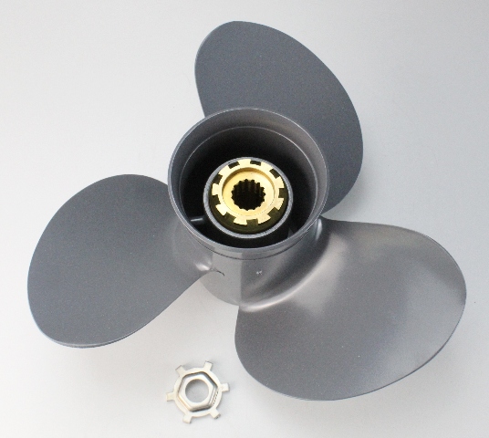 58130-ZW1-011AH Honda 1995 & UP ALUM RH 14 x 11 Propeller 60 75 90 115+ HP NEW!