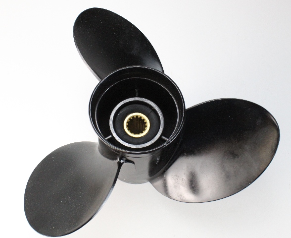 58100-87L30-019 Suzuki 2009 & UP ALUM RH 13-3/4 x 19 Propeller 70 80 90 HP NEW!