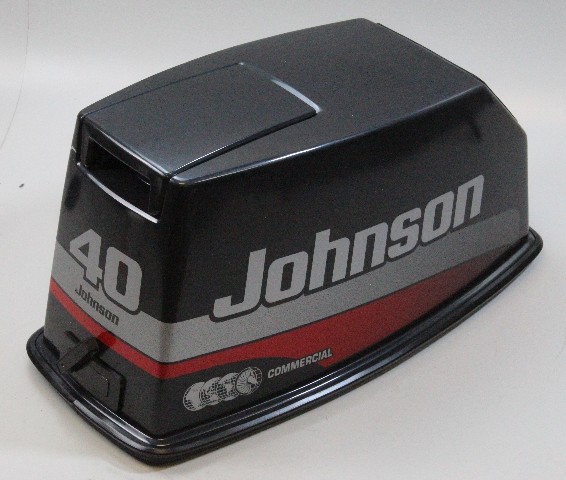 Johnson Evinrude 1989-05 Manual Top Cowling Engine Cover 40 48 50 HP LIKE NEW!