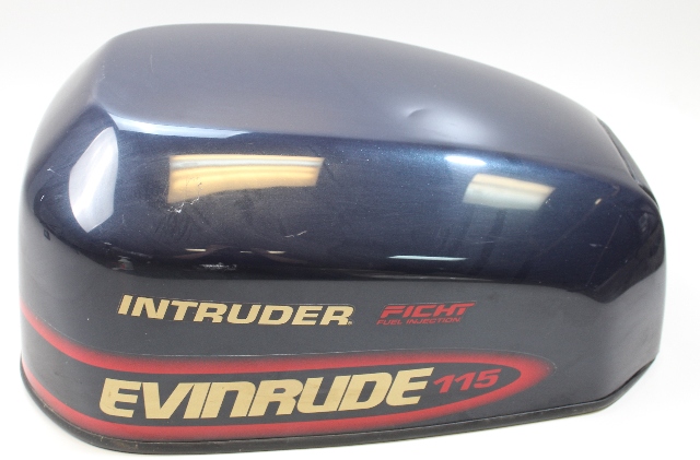 Evinrude Johnson Late 90's FICHT Intruder Hood Engine Cover Top Cowling 115 HP