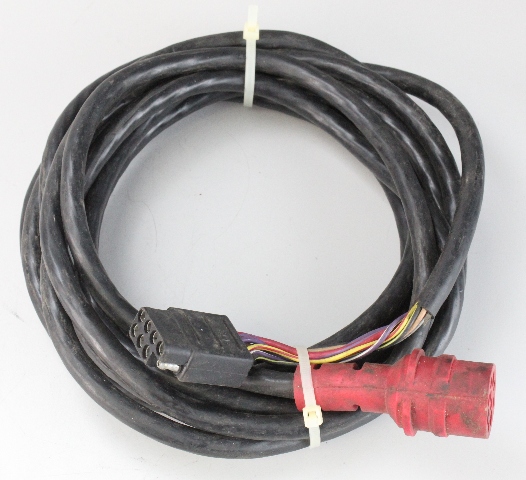 Johnson Evinrude OMC External 17-1/2' Wiring Harness w/Red & Black Plugs
