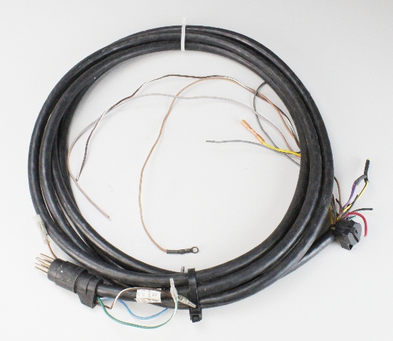 816625A5 Mercury 15' Key Choke Horn Harness 8 prong plug - Needs new switch OEM!