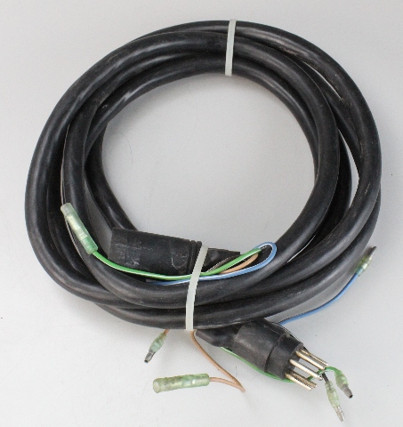Mercury 10-1/2' External Wiring Harness 8 prong/8 hole black plugs OEM!