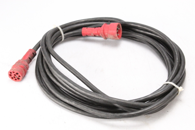 Johnson Evinrude OMC 21' Red External Wiring Harness W/8 Prong & 10 Hole Plugs