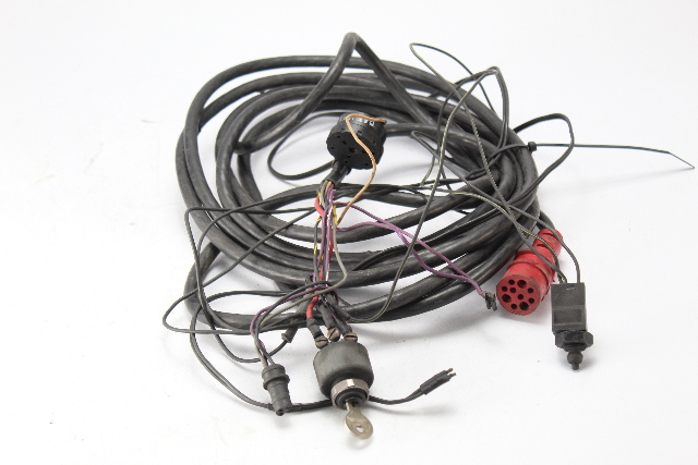 Johnson Evinrude OMC 21' External Wiring Harness W/ Switch & Key OEM