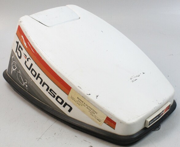 Johnson Evinrude Top Cowling Engine Cover Hood 15 HP