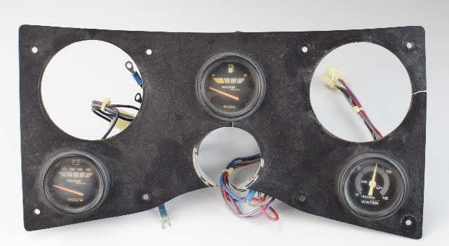 Tracker Marine Gauge Set FUEL VOLTS & WATER PRESSURE GAUGES