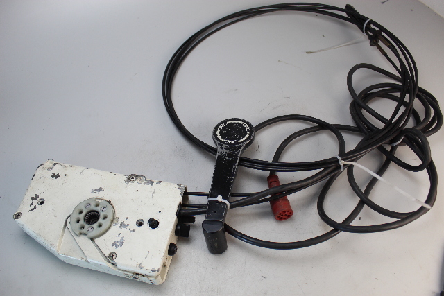 Johnson Evinrude OMC Side Mount Control Box W/ 10 Hole Harness & Cables