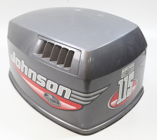 Johnson Evinrude 1995-2000 Top Cowl Engine Cover Hood 90 115 HP V4 NOS