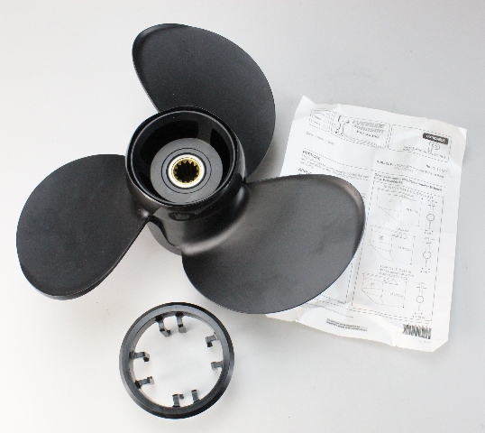 177202 Johnson Evinrude ALUM RH 13-7/8 x 11 Propeller 40 45 50+ HP NEW TAKE OFF!