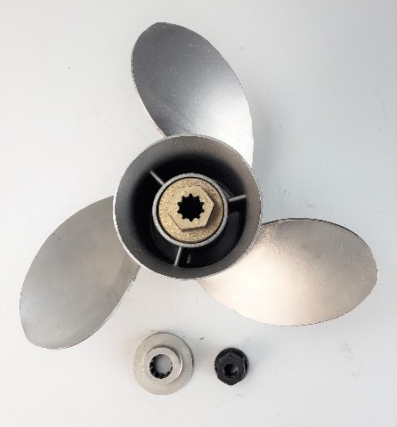 19644A5 Mercury Vengeance 1980 & UP SST RH 10-3/8 X 13 Propeller 9.9-25 HP