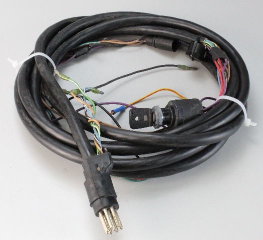 Mercury 16' External Wiring Harness W/ Key & 8 Pin Male Plug