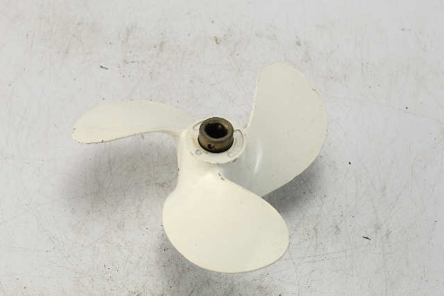 391096 Johnson Evinrude 1980-05 ALUM RH 8-1/2 X 7 Propeller 4 4.5 + HP Pin Drive