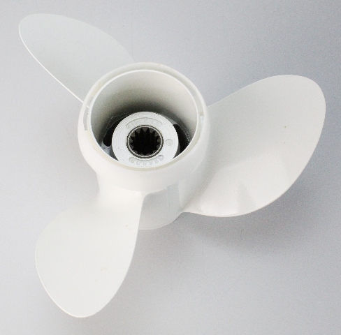 386908 Johnson Evinrude 1975-05 ALUM RH 11-1/2 x 19 Propeller 40 48 50 60 65+ HP NEW!