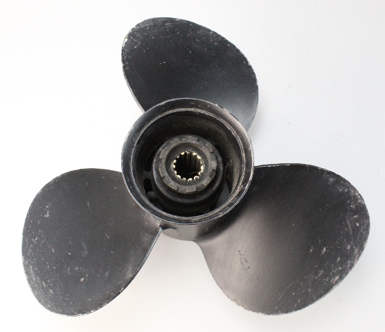 QA2032X Quicksilver Black Diamond 1961 & UP ALUM RH 14 X 13 Propeller 40-150 HP