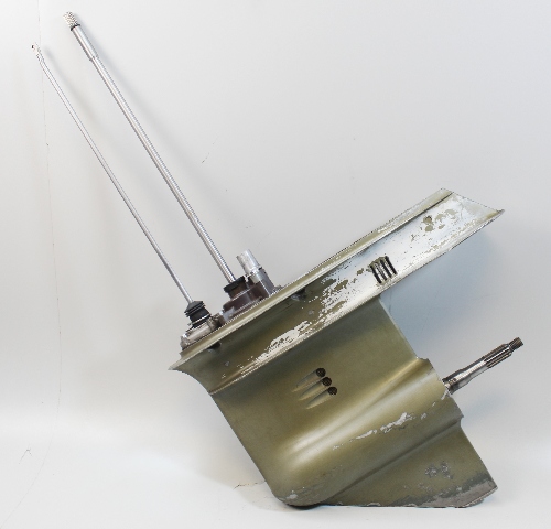 1974-1975 Johnson Evinrude 20" Large Bullet Lower Unit 50 HP 2 Cyl 1 YEAR WTY