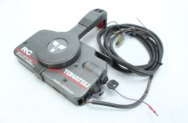 Nissan Tohatsu Side Mount Control Box With 15' Harness KEY INCLUDED NO CABLES