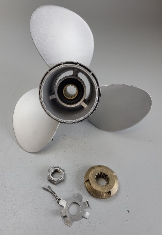 58100-88l62-019 Suzuki 1983 & UP Aluminum RH 11-1/4 x 15 Propeller 35-65 HP