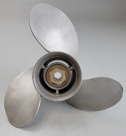 19640A40 Mercury Black Max 1980 & UP ALUM RH 10-3/8 x 13 Propeller 9.9-25 HP