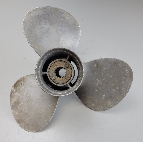 87818A10 Mercury Black Max ALUM RH 12-1/4 x 9 Propeller 25 30 35 40 45 48 50+ HP