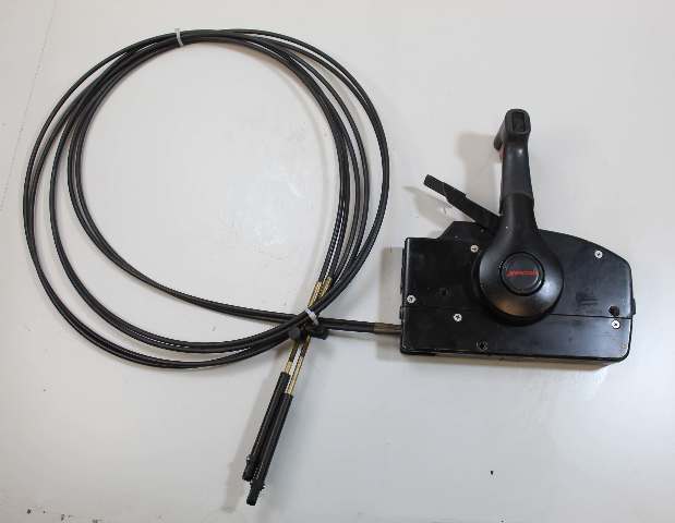 Mercury Side Mount Remote Control Box W/ 15' Cables & Trim Switch OEM!
