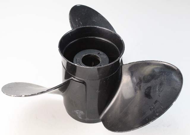 QA1920X Quicksilver Black Diamond 1976 & UP ALUM RH 14 X 23 Propeller 90-350 HP