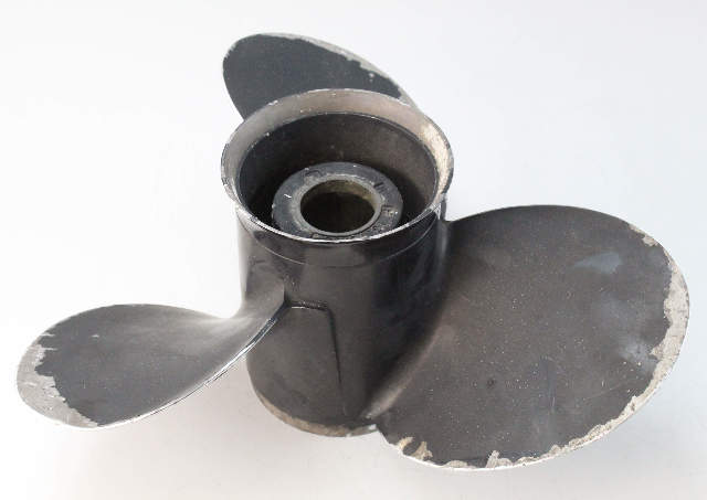QA2034X Quicksilver Black Diamond ALUM RH 13-3/4 X 15 Propeller 40-150 HP