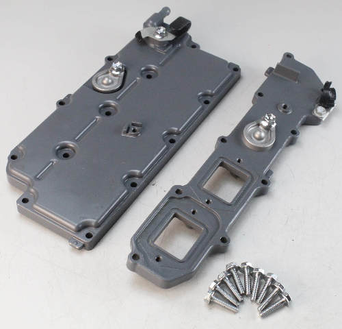 14140-98J01 14141-93J01 Suzuki 2004-20 Exhaust Cover Set DF 200 225 250 300 HP