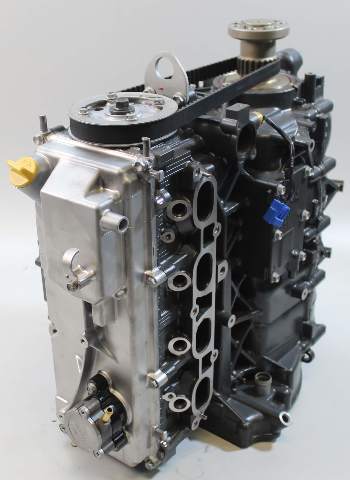 6FP-W009B-00-9S Yamaha 2006 & UP Powerhead Crankcase 75 90 HP 4-Stroke Inline 4