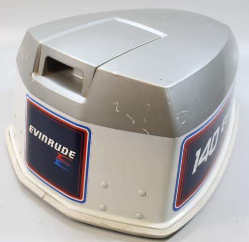 Johnson Evinrude Top Hood Cowling Cowl Cover 140 HP V4