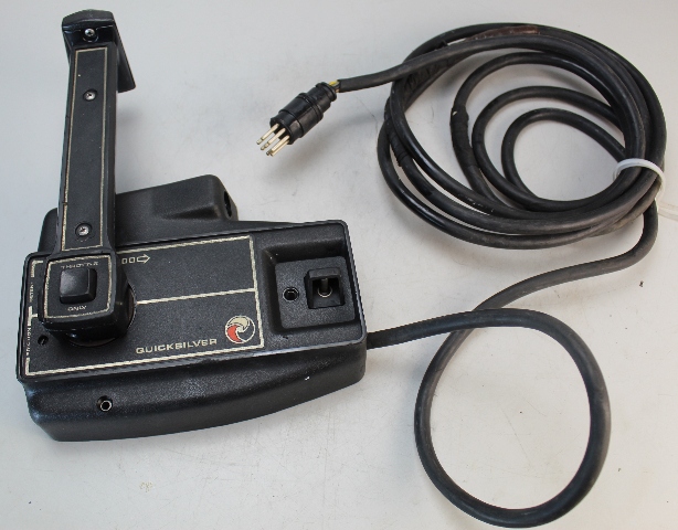 Mercury Quicksilver Side Mount Control Box W/ 8 Pin 15' Harness