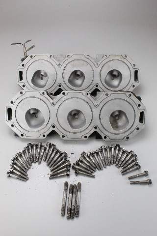 C# 850276-C4 Mercury Optimax Cylinder Head Set 200 HP 3.0L DFI REFURBISHED!