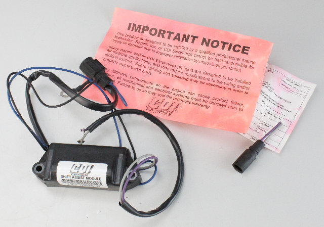 123-9898-P CDI Shift Assist Module for OMC 2.3 2.5 3.0 2.8 4.3 5.0 5.7+ L NEW!