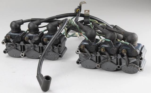 7370A2 7370A13 Mercury 75-83 Ignition Coil Set of 6  45 50 90 115 140 1 YEAR WTY
