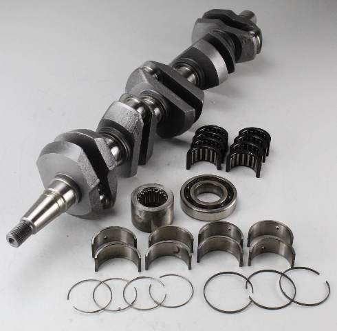 817399T3 Mercury Force 1989-1994 Crankshaft 150 HP Inline 5 2-Stroke POLISHED!