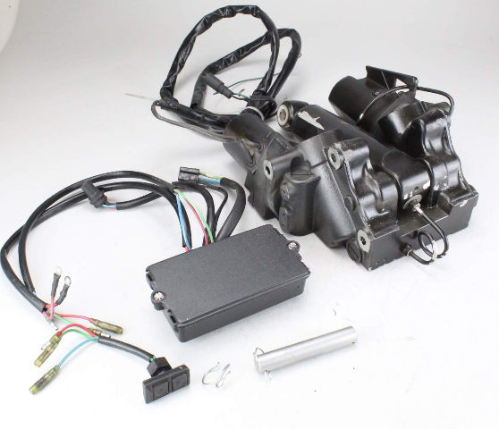 2 YEAR WTY! 1978-92 Johnson Evinrude 2-Wire Crossfire Power Trim Unit 60-235 HP