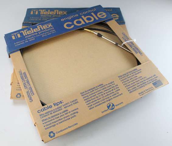 CC21015 Teleflex 630 Throttle & Control Cable Set of 2 15' NEW OLD STOCK