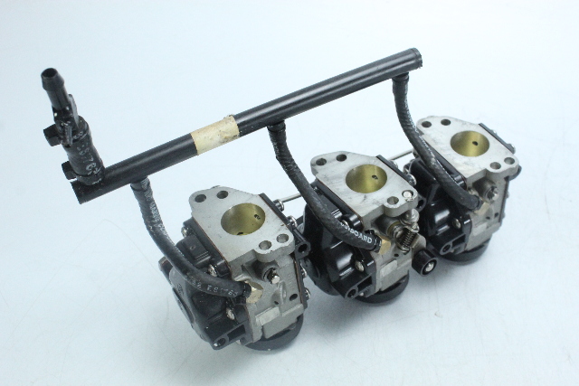 OEM Johnson Evinrude 1996 - 2001 Carburetor Set 25 35 HP 3 Cyl READY FOR REBUILD