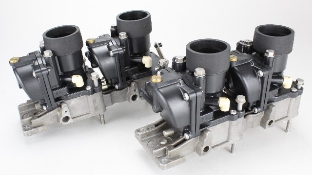 433693 433692 Johnson Evinrude 1995-03 Port & Starboard Carburetor Set 90+ HP