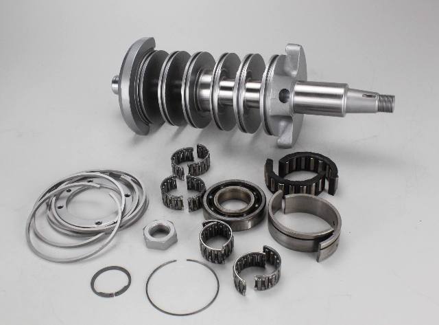 396255 Johnson Evinrude 1986-1991 Crankshaft 85 88 90 100 110 115 HP 2 Stroke V4
