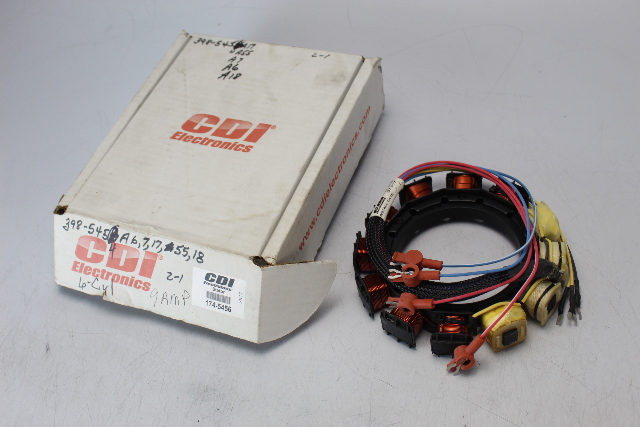 174-5456 CDI 1979-83 NEW Stator replaces 398-5454 Mercury 90 115 + HP 1 YEAR WTY