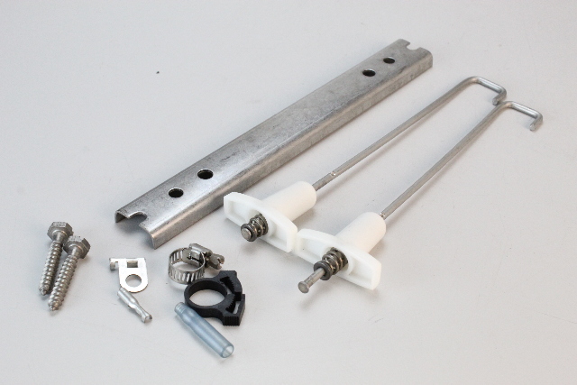 124292 175001 Johnson Evinrude 1993-2001 Oil Tank Mounting Bracket & Rod 1.8 Gal