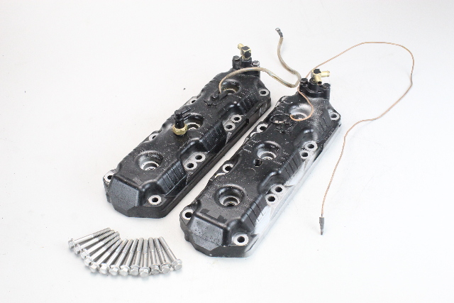 C# 18787-C2 13536A7 Mercury 1993 2 Piece Cylinder Head Set 150 HP & Temp. Sensor