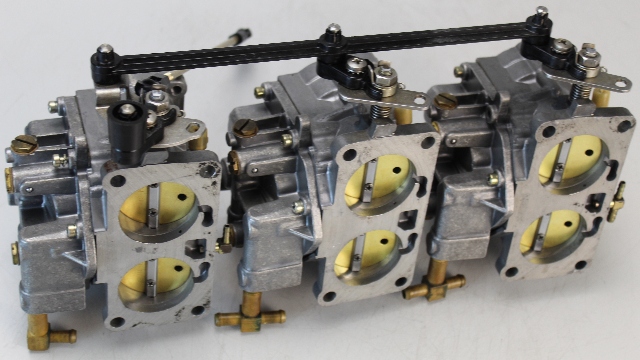 821684A1 821684A2 821684A3 WMH-25 Mercury 1992-1995 Carburetor Set 135 150 + HP