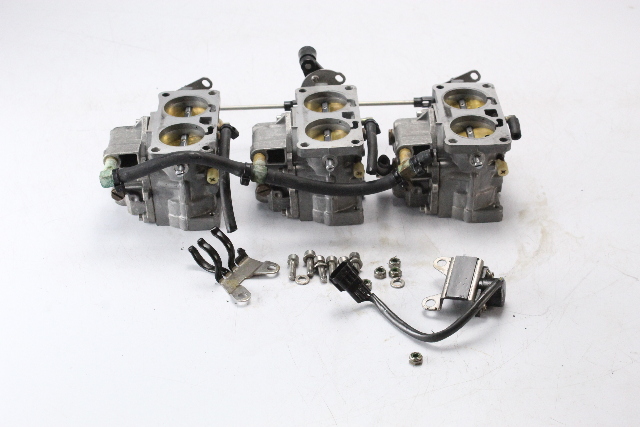 WMH-47 818639A12 818639A13 818639A14 Mercury 1994-98 Carburetor Set 225 HP